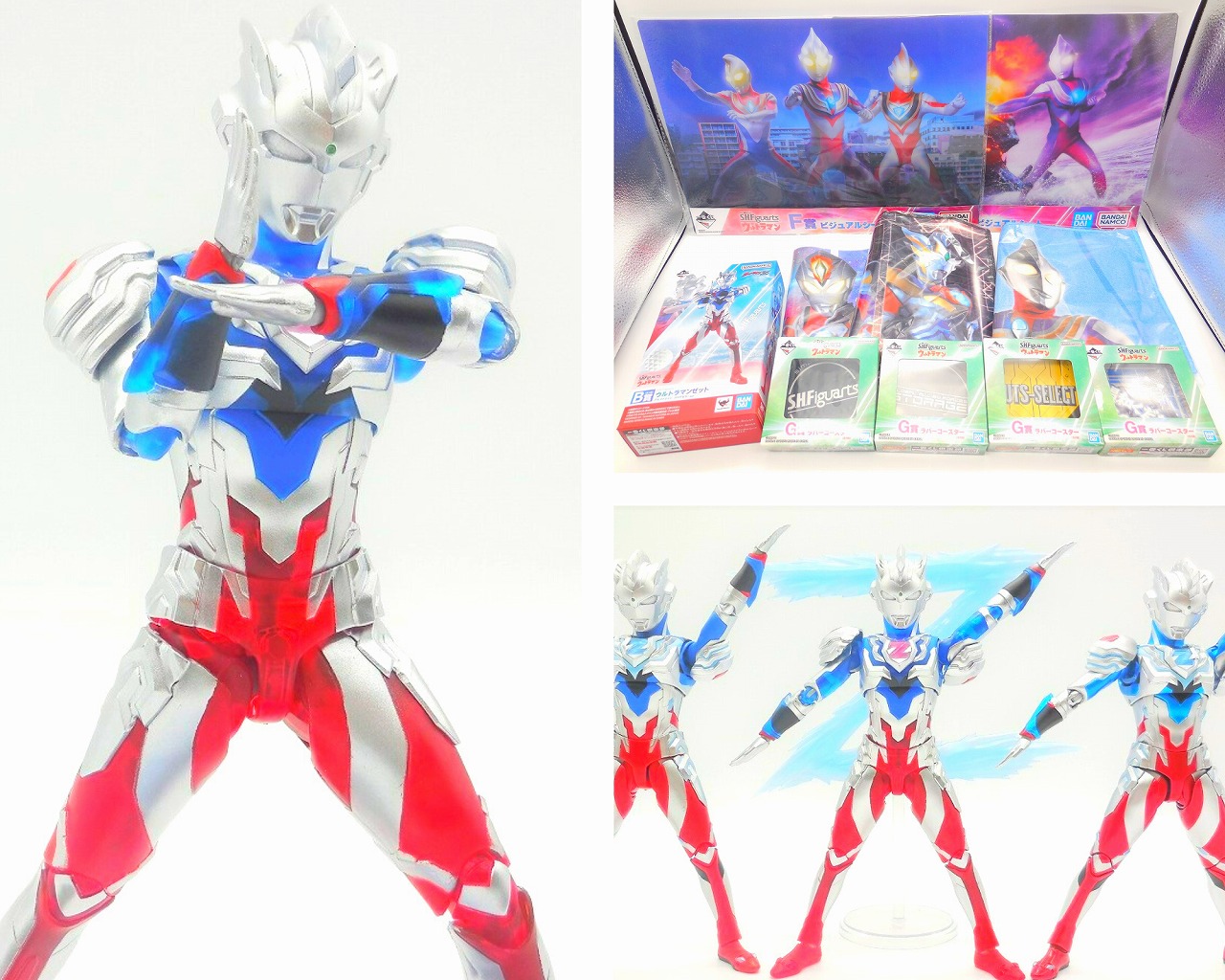 レビュー】【S.H.Figuarts】 一番くじ ウルトラマン 10枚引いてみた 